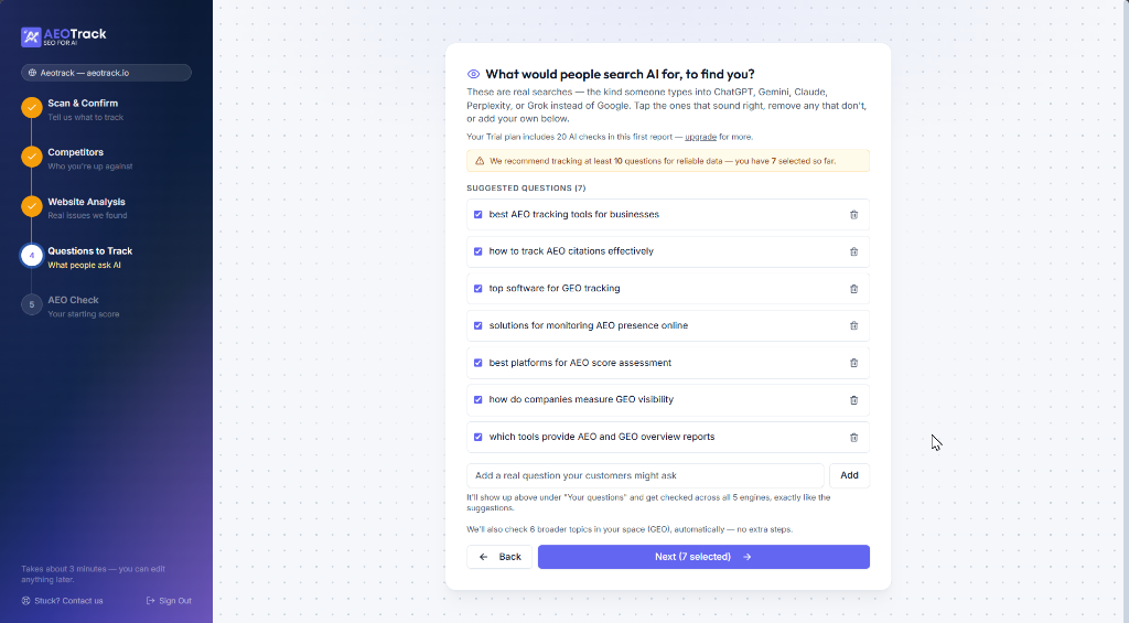 Onboarding Questions
